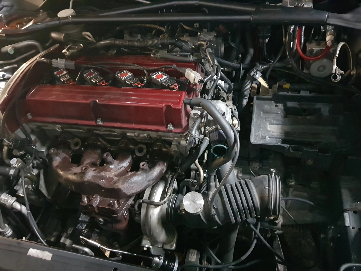 Evo 8 GSR workshop detail